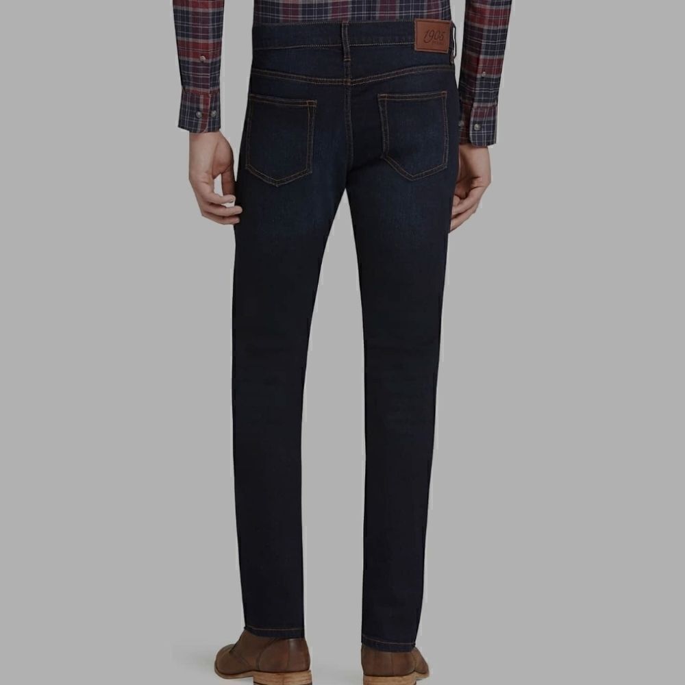Jos. A. Bank 1905 slim fit jeans 30x32 Dark Wash - Picture 10 of 11